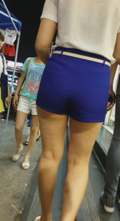 超短包臀热裤OL