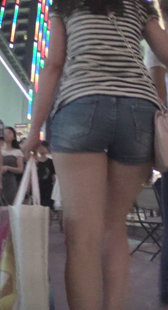 大屁股热裤牛仔都有