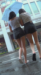 性感两长腿热裤OL