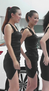 黑裙模特小舞蹈