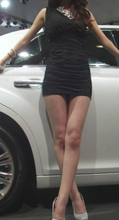 长腿模特怎么看怎么好