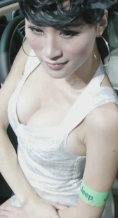 这模特长得就是骚