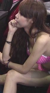 车展各大美女模特