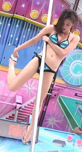 高跟庙会钢管秀