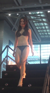 性感内衣模特走秀