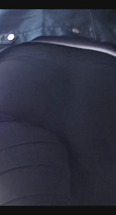 圆臀大屁股黑裤