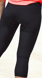 健美裤子大长腿少妇