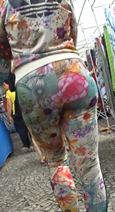 花裤大屁股熟女