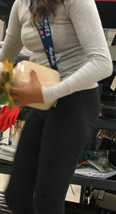 商场黑裤子熟女