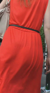 性感红裙内丁字裤