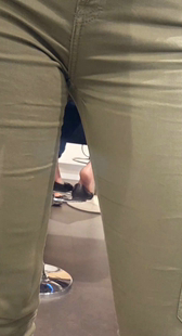 性感黄牛仔肥臀肥三角