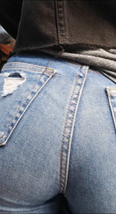 性感牛仔大肥臀妹子