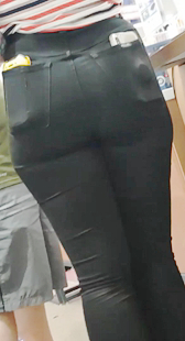 重口味黑牛仔丰臀妹子