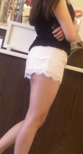 蕾丝热裤小少妇