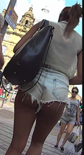 包臀热裤黑美人