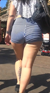 性感条纹巨臀战斗力强