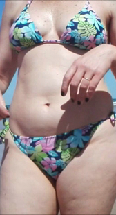 重口味大妈泳装