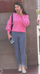 性感蓝牛美少女美三角