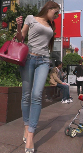 超极品高跟蓝牛美胸器OL