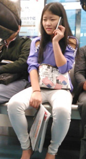 极品靓丽LO白裤美臀第三季