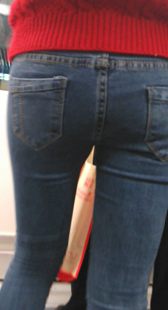 超级紧身牛仔裤性感演戏