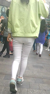 白裤小美女我喜欢