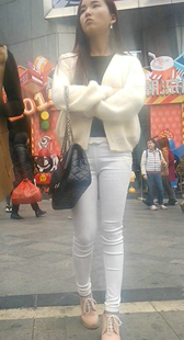 极品白裤大屁股美女