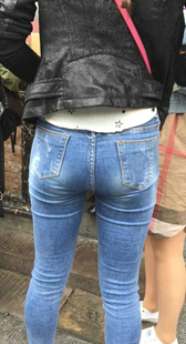 蓝色紧身牛仔裤丰满少妇第二季