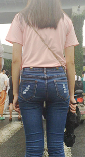 极品牛仔宽臀美女经验丰富