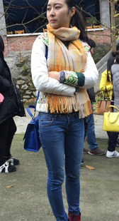 极品蓝牛美女同事