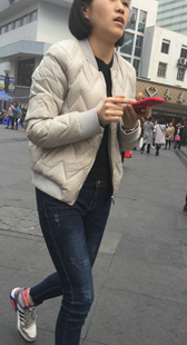 街拍牛仔裤小合集