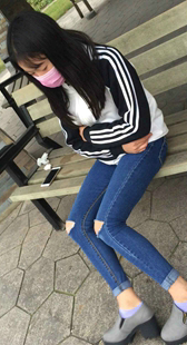 模拍小雨第七季蓝牛紧臀学生妹