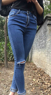 模拍小倩第六季蓝牛三角区特写