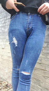 模拍小夕第七季蓝牛金三角特写