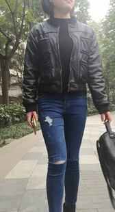 模拍小夕第八季蓝牛大屁股