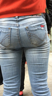 重口味牛仔巨臀大妈