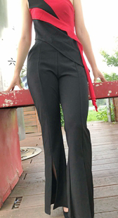 4K模拍小鸥第八季西裤高跟大学妹