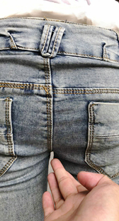 4K模拍小笙第五季灰牛仔紧臀护士