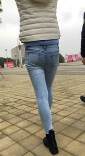 牛仔同事自愿让我街拍第一季