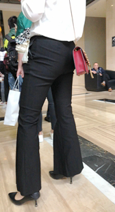 高跟黑西裤大长腿OL