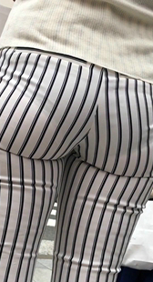 重口味布裤透内痕大宽臀