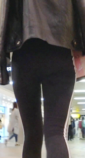 健美裤超紧臀小姐姐