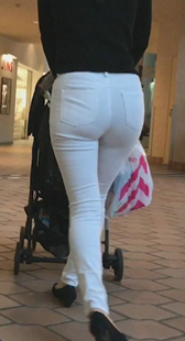 な着衣お尻ママをロック小姐姐