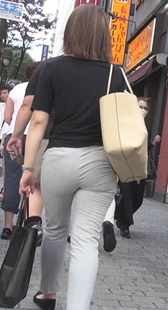 っちむき グレーパンツOL