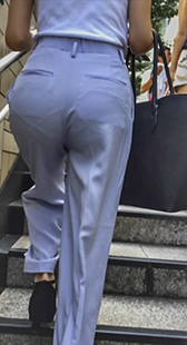 透けパンティーOLのスはこんな