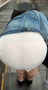 针织短裙红丁字裤大骚货