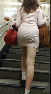 超美人女子大生着衣尻