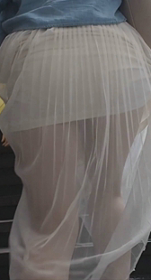 性感蕾丝半透短裙小姐姐