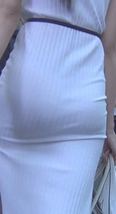 圧巻の白ワンたTバッピ 堂々