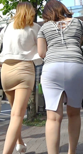 罕见弐尻包裙長身美人